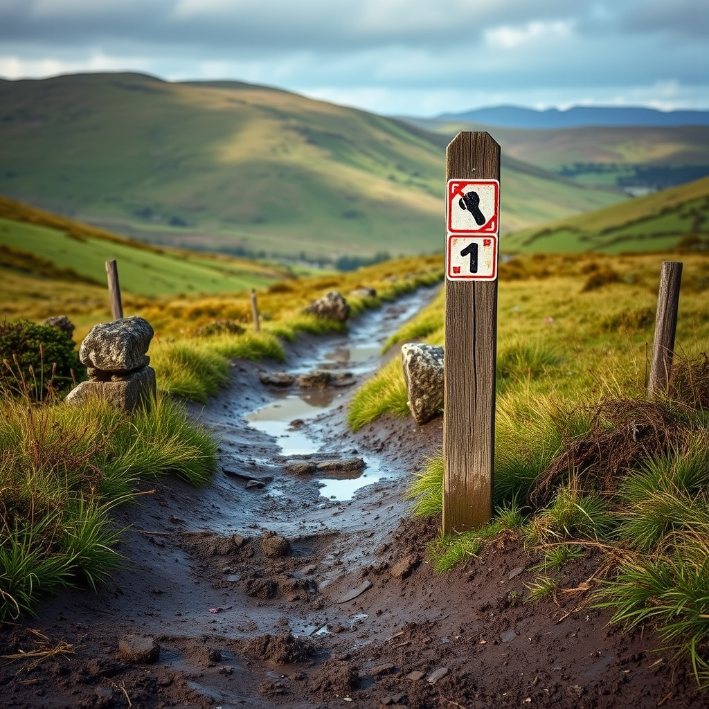 Two-thirds of Wales walking routes impassable or unclear